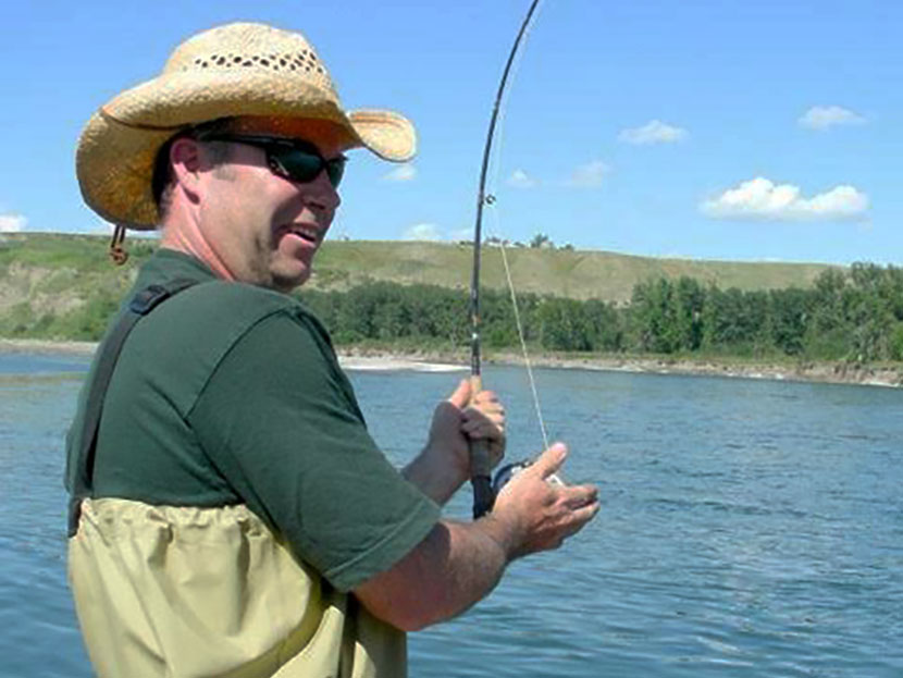 Fishing Guides on the Bow River, Kevin Hawes, fly fishing guide near Calgary