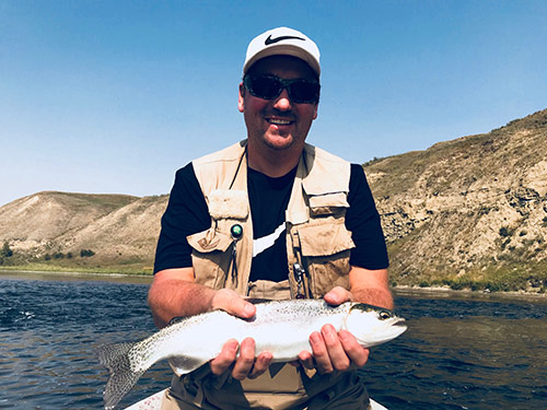 half day fly fishing trip bow river calgary