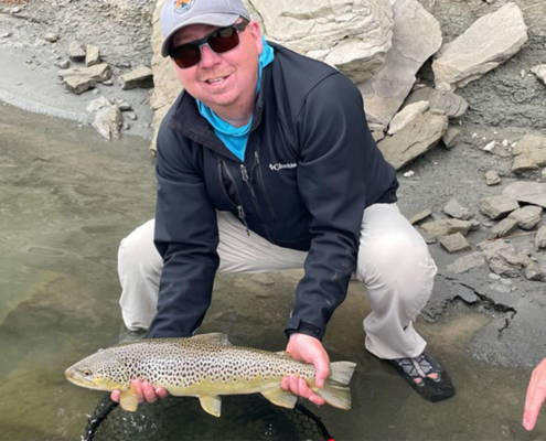 Scott Smith, lead fly fishing guide at Bow River Fly Fishing Co.