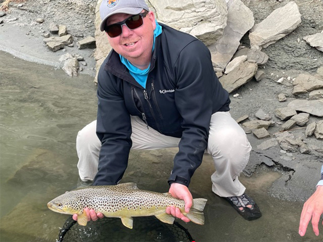 Scott Smith, lead fly fishing guide at Bow River Fly Fishing Co.