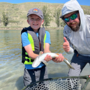 bow river fly fishing for kids and family