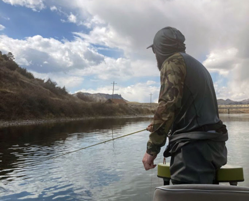 luke drift boat fishing alberta