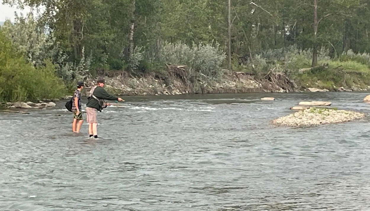 top notch flies small stream fishing alberta