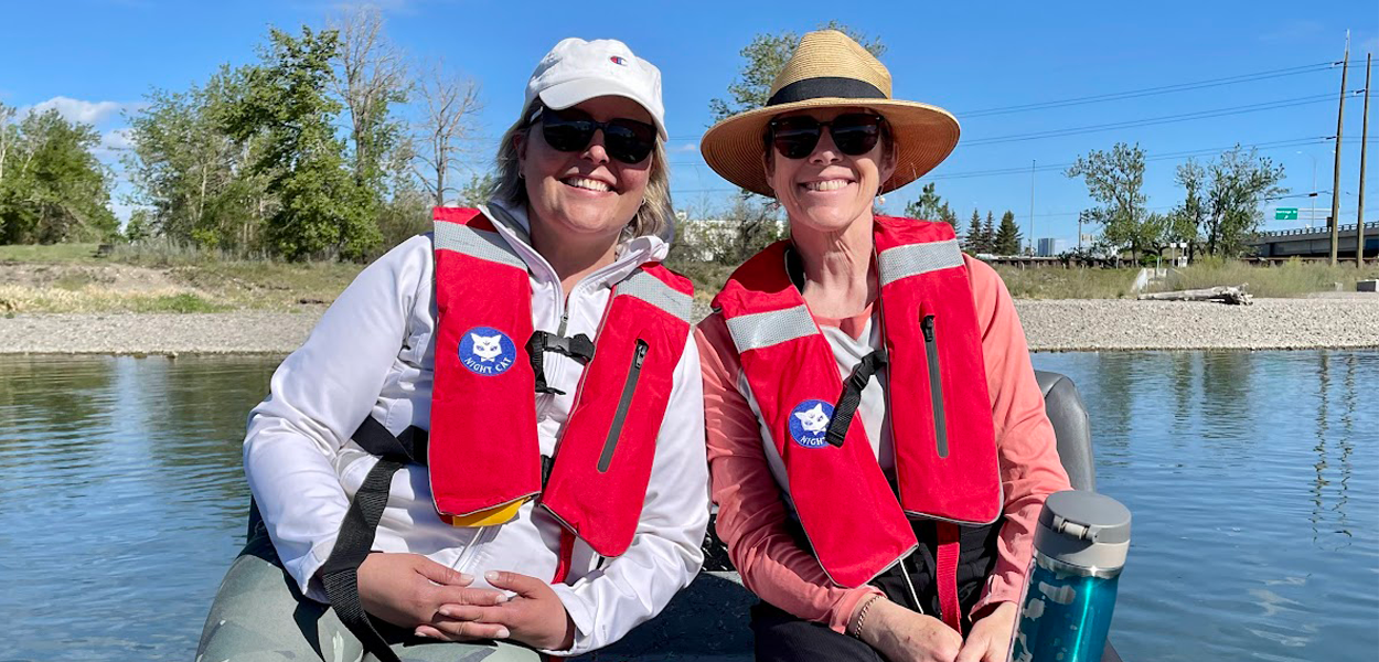 Fly Fishing With Friends