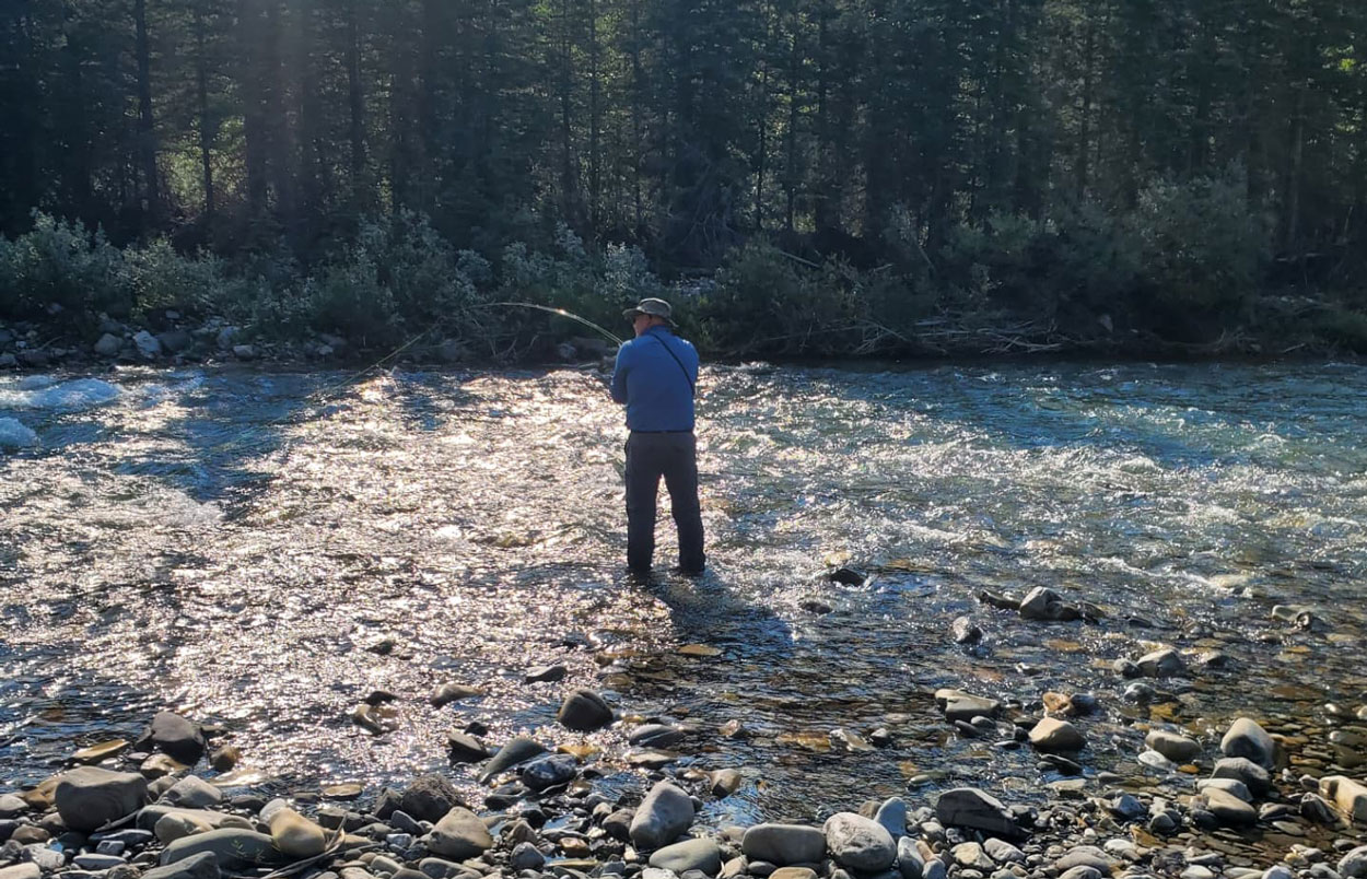 walk wade top notch flyfishing calgary
