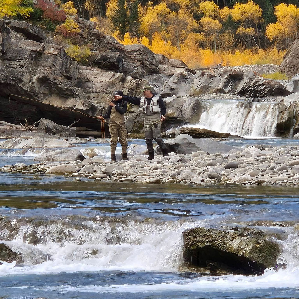 walk wade top notch flyfishing calgary
